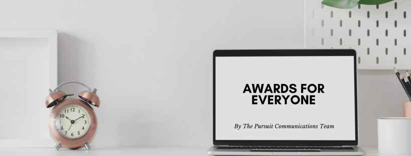 Awards for everyone - on computer screen